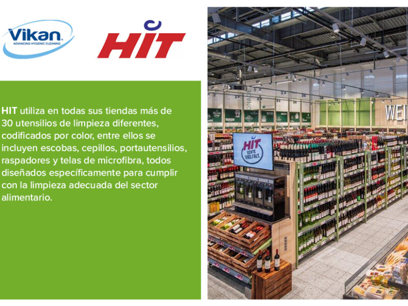 HIT elige Vikan para los más altos estándares de higiene