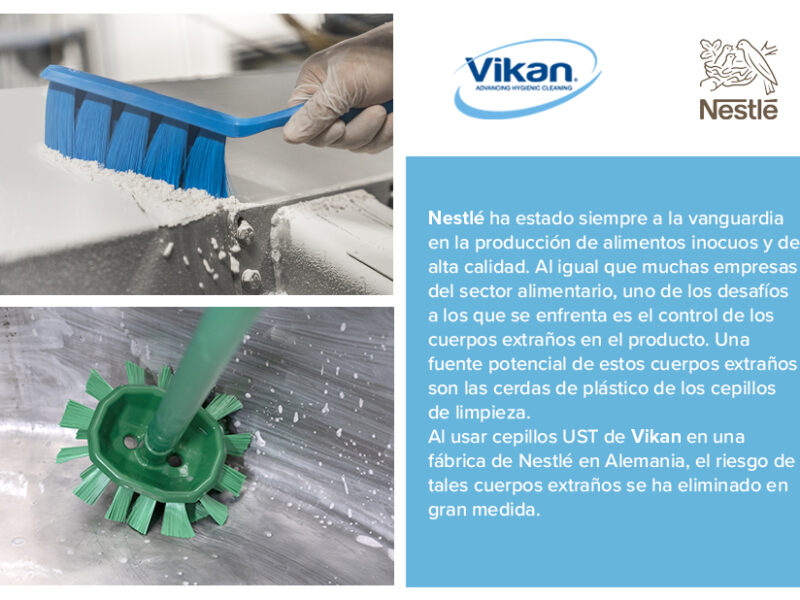 Apoyo a Nestlé en la reducción de  cuerpos extraños